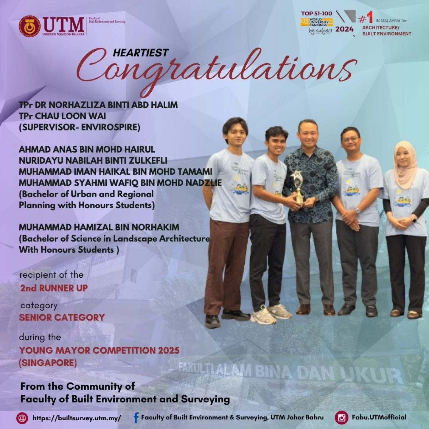 Heartiest Congratulations to Tpr Dr Norhazliza Binti Abd Halim and Tpr ...