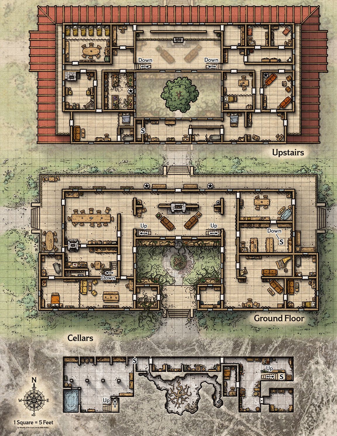 Raiding this haunted... - Mike Schley Illustration & Design | Facebook