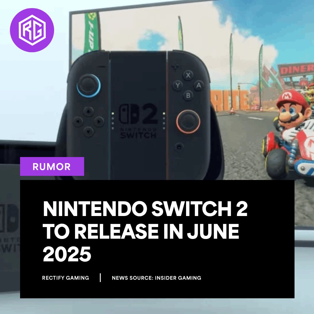 Rectify Gaming - It is rumored the Switch 2 will release... | Facebook