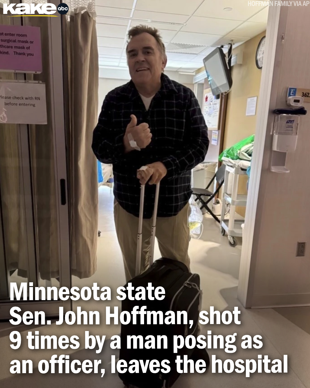 KAKE - Minnesota state Sen. John Hoffman, who was shot nine times by a ...
