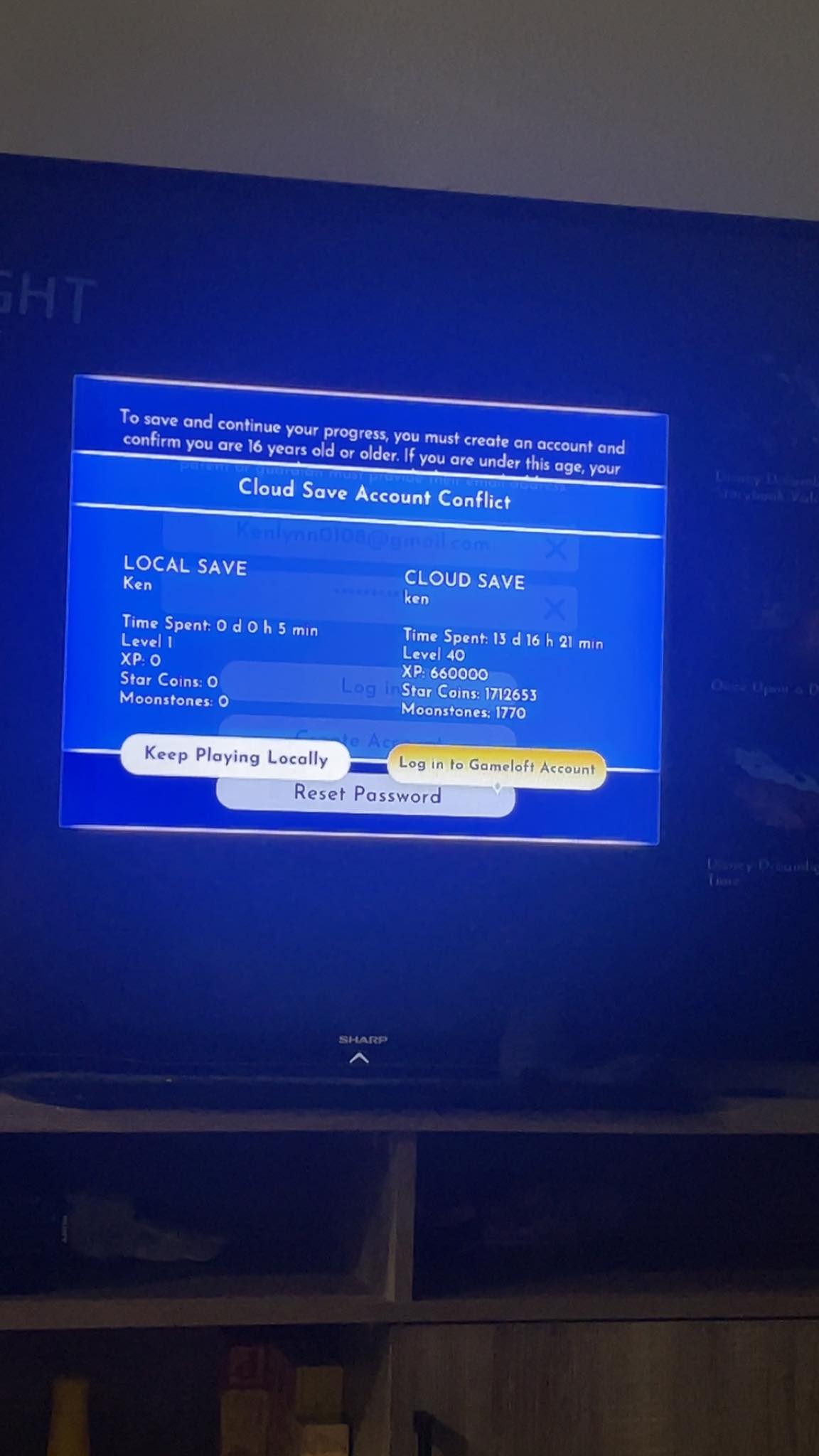 does anyone know what to do here ? cloud saving from switch to ps 5 ...