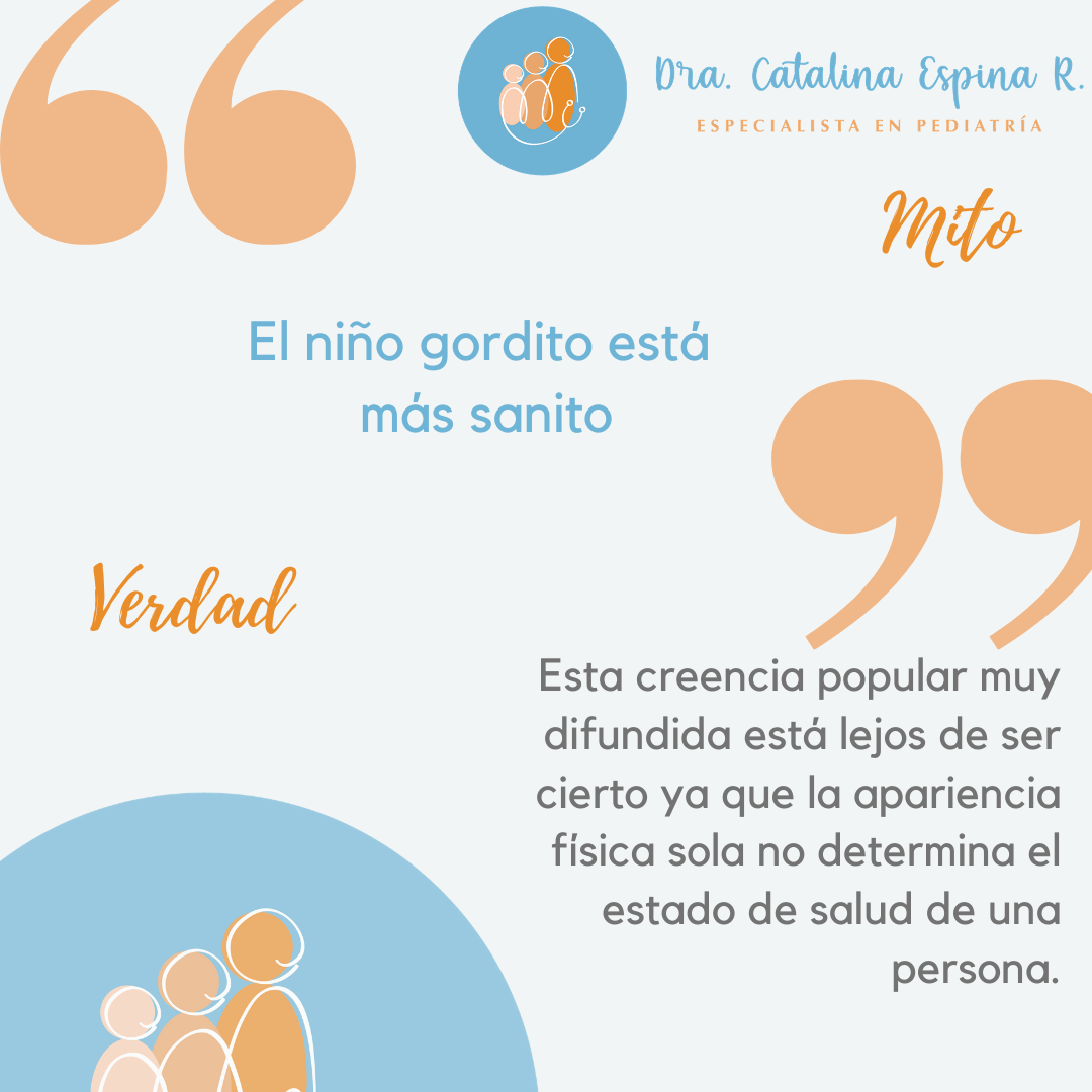 Mitos y verdades... - Dra. Catalina Espina Rodas - Pediatra