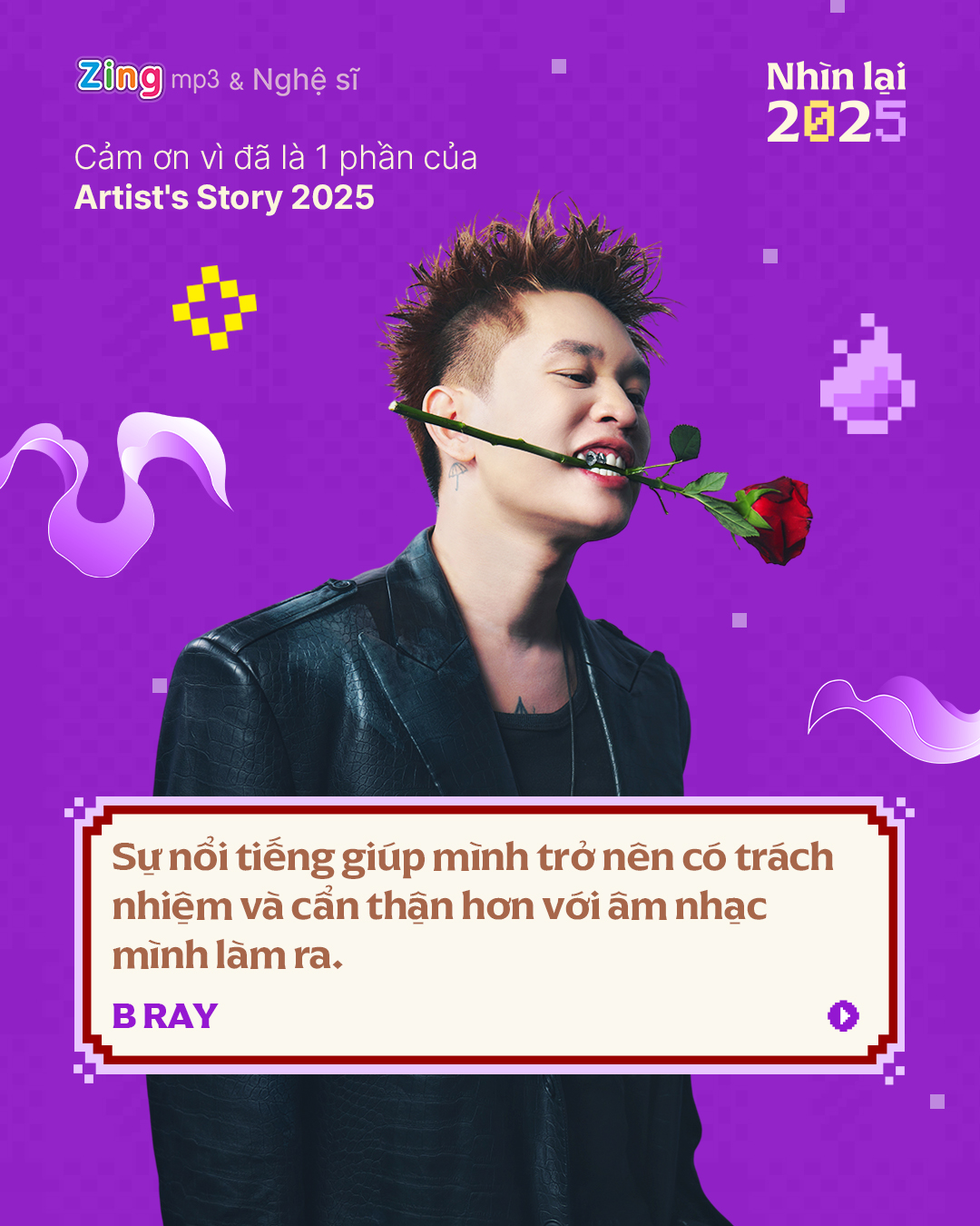 Zing - Nghe lại Artist's Story của B Ray ngay tại đây 🎧 https://zingmp3 ...