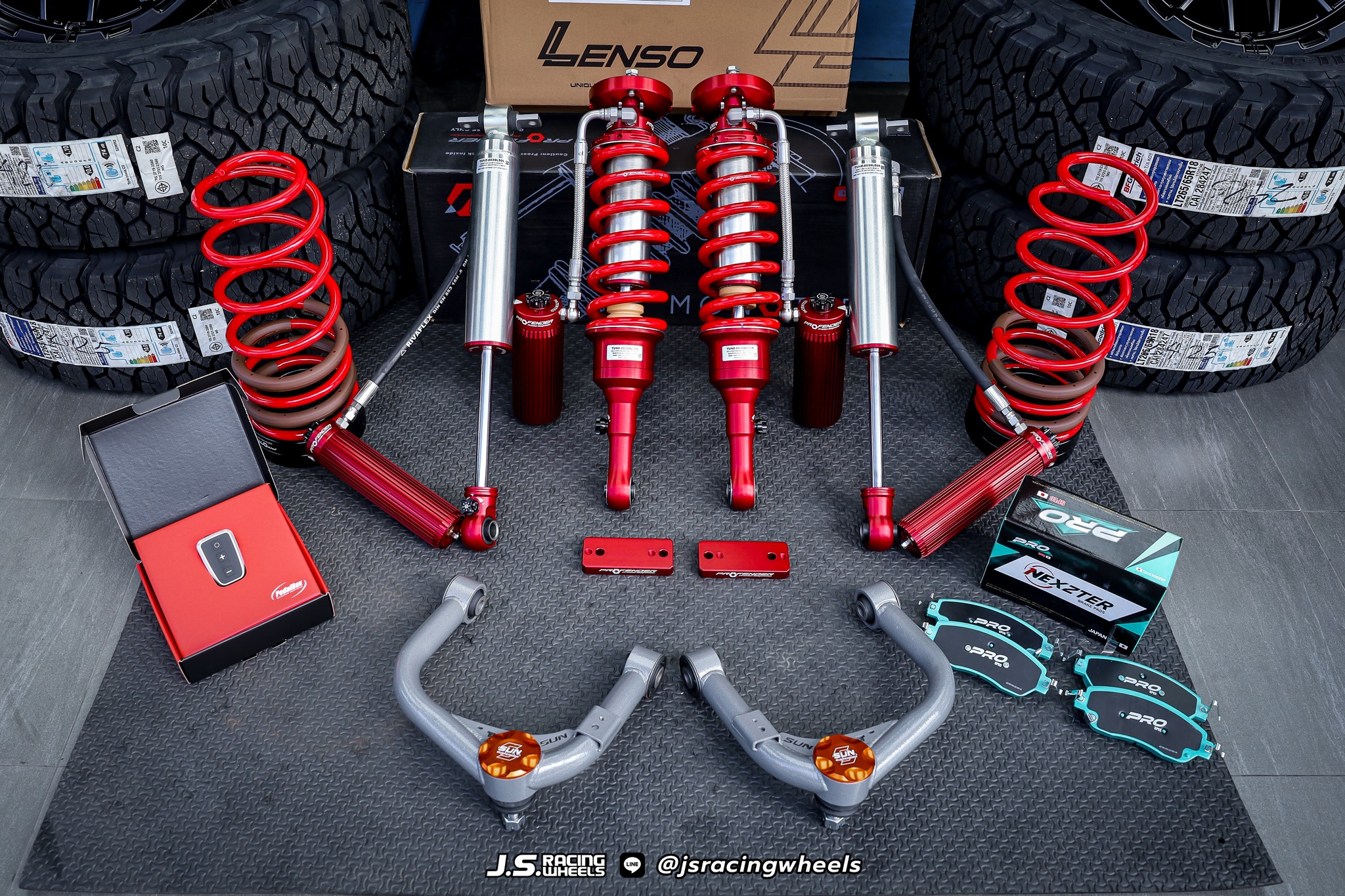 J.S.Racing Wheels ล้อ ยาง โช็ค เบรค รถยนต์ญี่ปุ่น ยุโรป บางบัวทอง ...