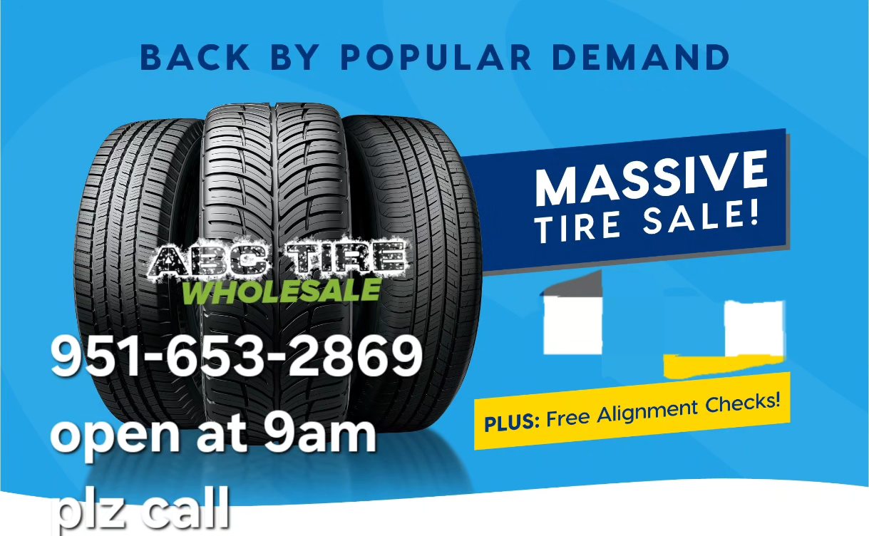 Abc tire wholesale, llc | Moreno Valley CA