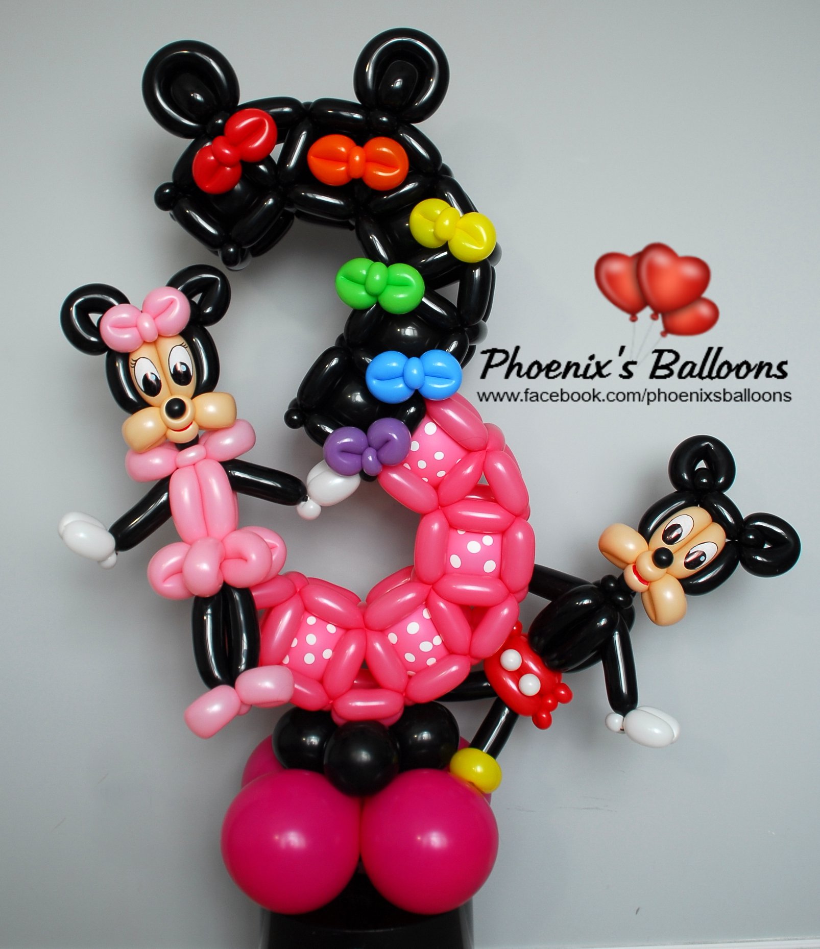 Happy 3rd birthday to a Minnie and... - Phoenix's Balloons | Facebook