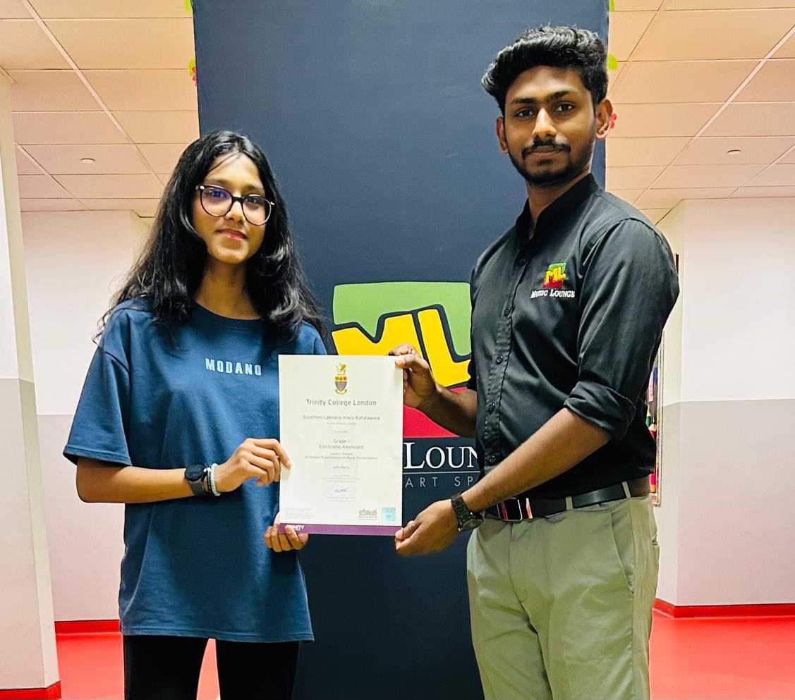 Congratulations to Siyathmi... - Music Lounge Training Center | Facebook