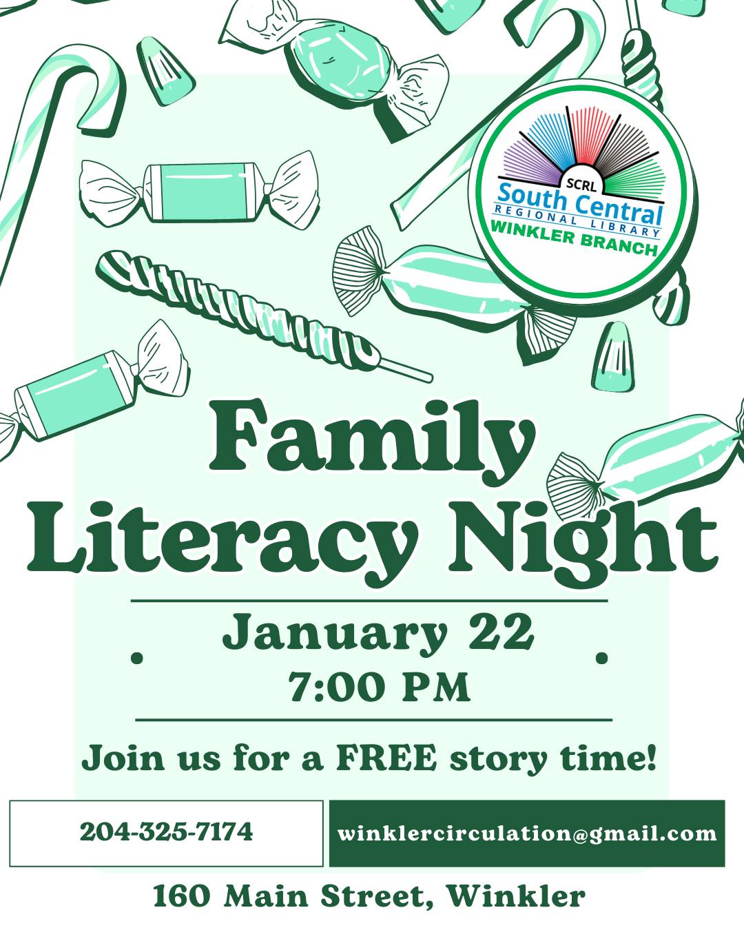 South - Family Literacy Night is back, and this time it's 
