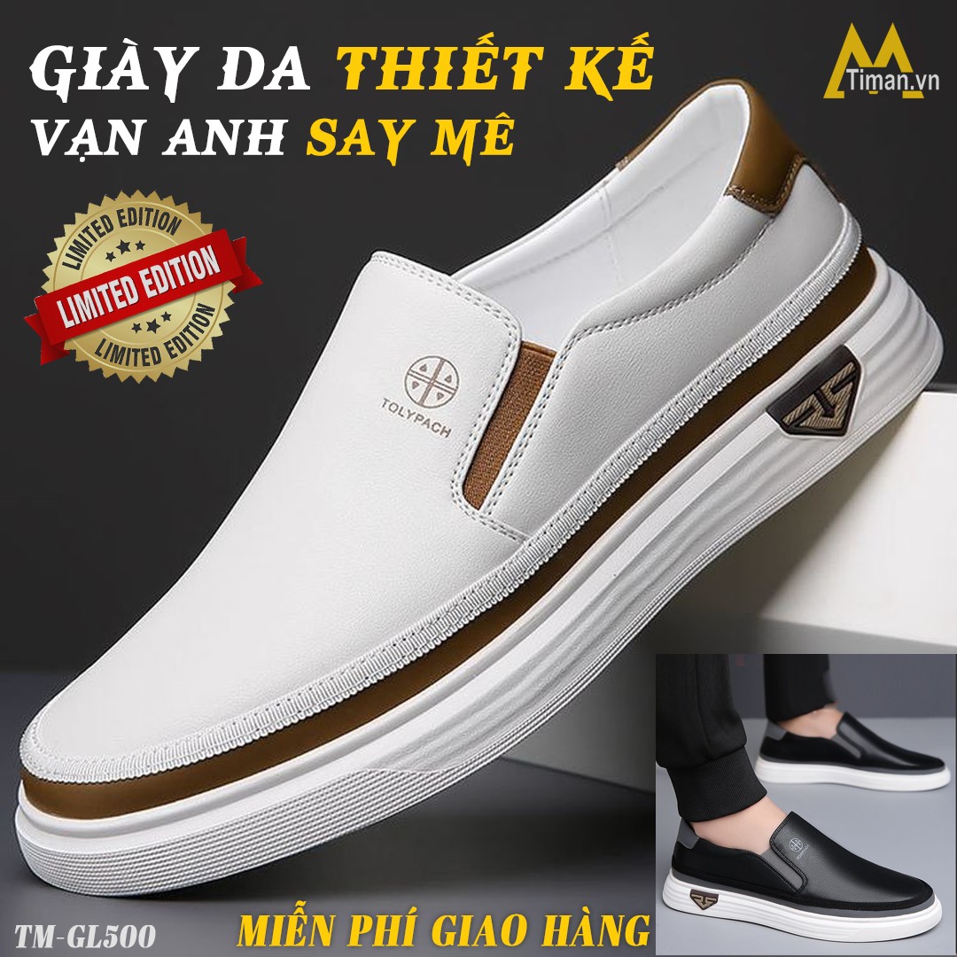 Giày Da Thủ Công Chính Hãng TIMAN