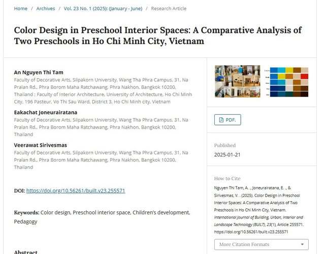 BUILTjournal Page