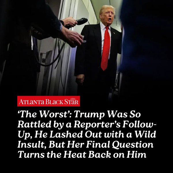 Atlanta - Trump lost it on a reporter over Epstein emails, but her ...