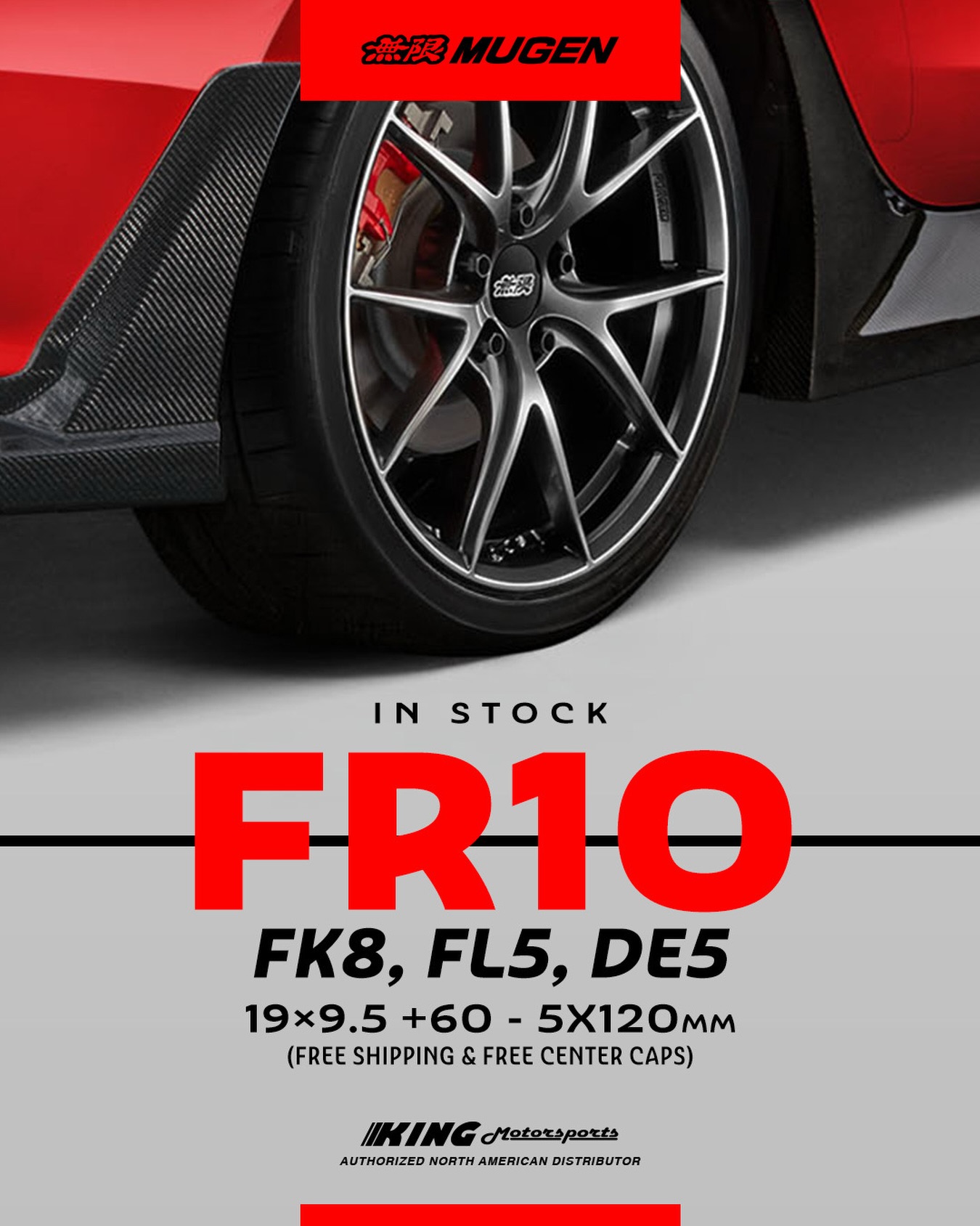 IN STOCK & READY TO SHIP: We have the iconic Mugen MF10 in FK8