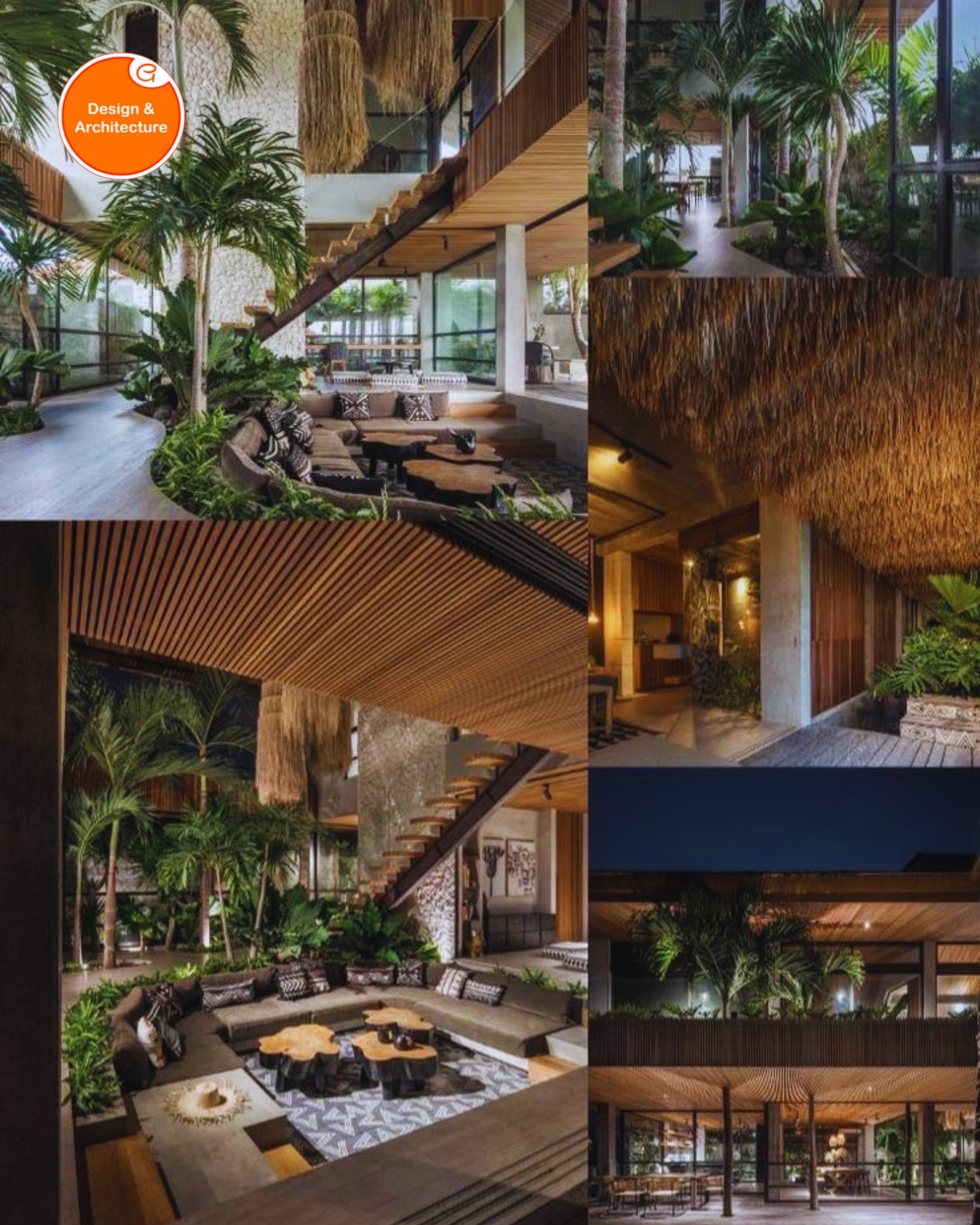 Design - This breathtaking tropical-inspired home seamlessly merges ...
