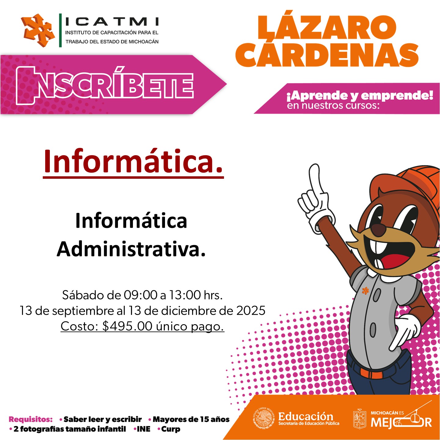 🎓 ¡Ya abrimos inscripciones!... - Icatmi Lázaro Cárdenas | Facebook
