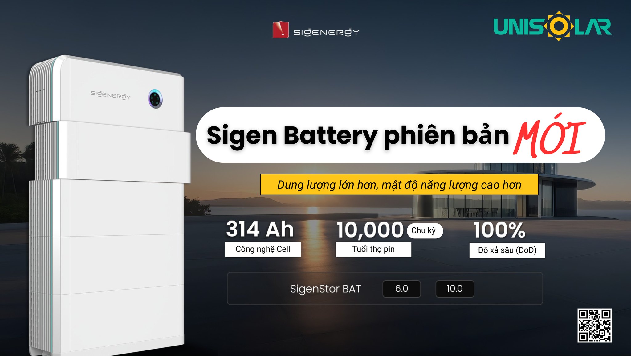 UniSolar - 🔔 CHÍNH THỨC RA MẮT: SIGEN BATTERY ĐƯỢC NÂNG... | Facebook