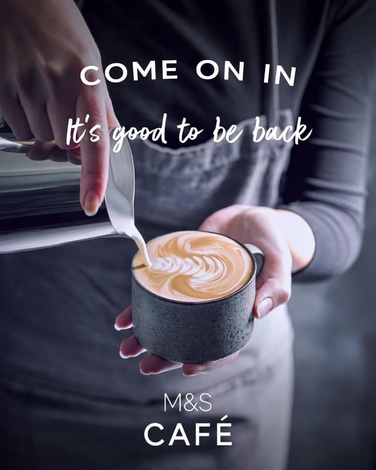 The cafe is open! We can't... - M&S Whitstable Simply Food