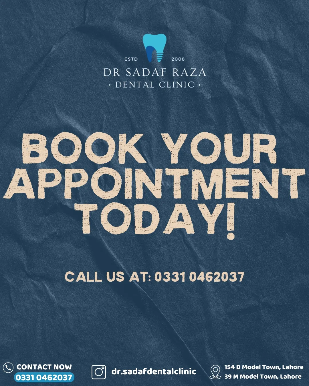 Dr.Sadaf Raza Dental Clinic | Lahore