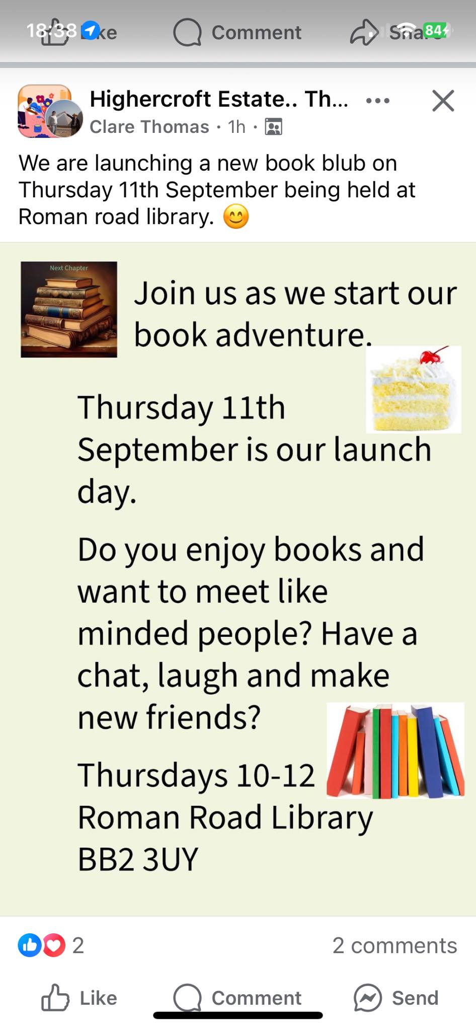 Highercroft People's Hub added... - Highercroft People's Hub