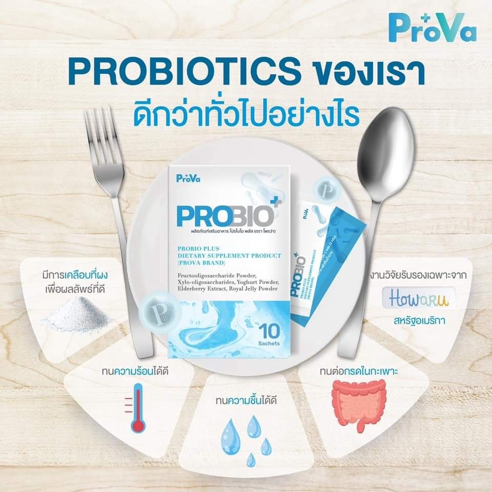 Prova โปรไบโอติกส์ผสมนมผึ้ง by ตัวแทนจำหน่ายรุ่นแรก