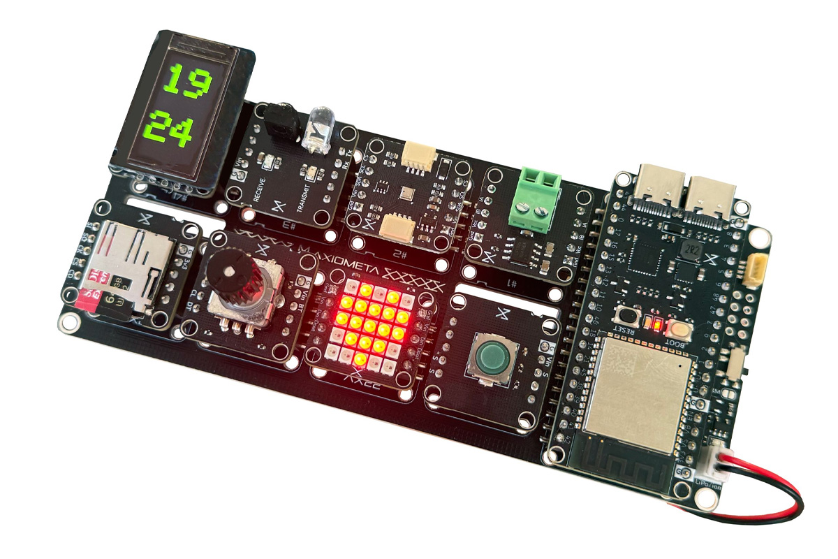 CNX Software - Wire-free, modular ESP32-S3 IoT development... | Facebook