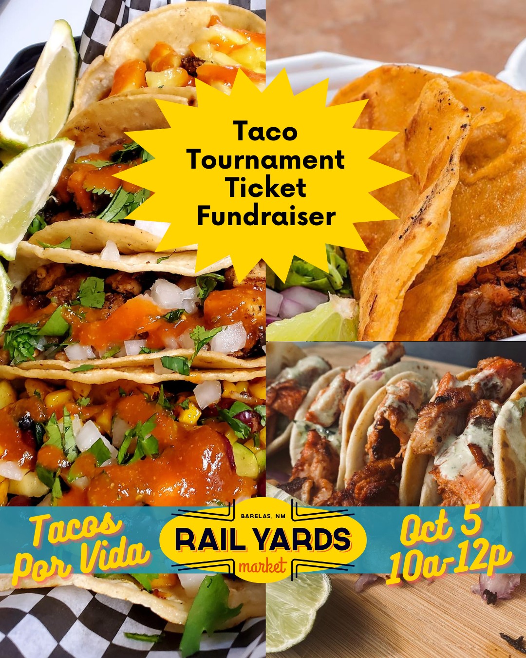 🌮 Who will take the Taco Throne... - Rail Yards Market ABQ | Facebook