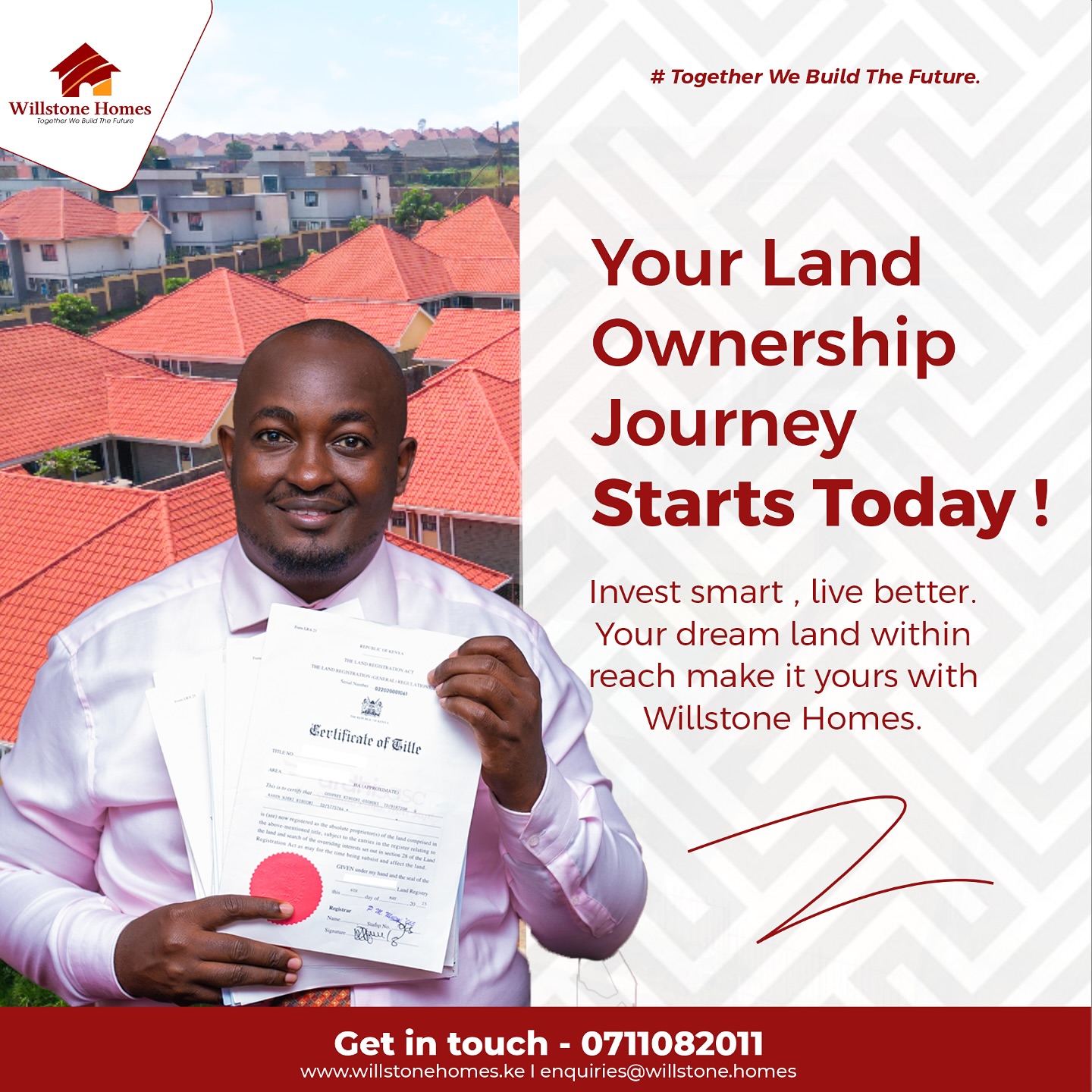 Willstone - Nothing feels better than holding your title deed . Start ...