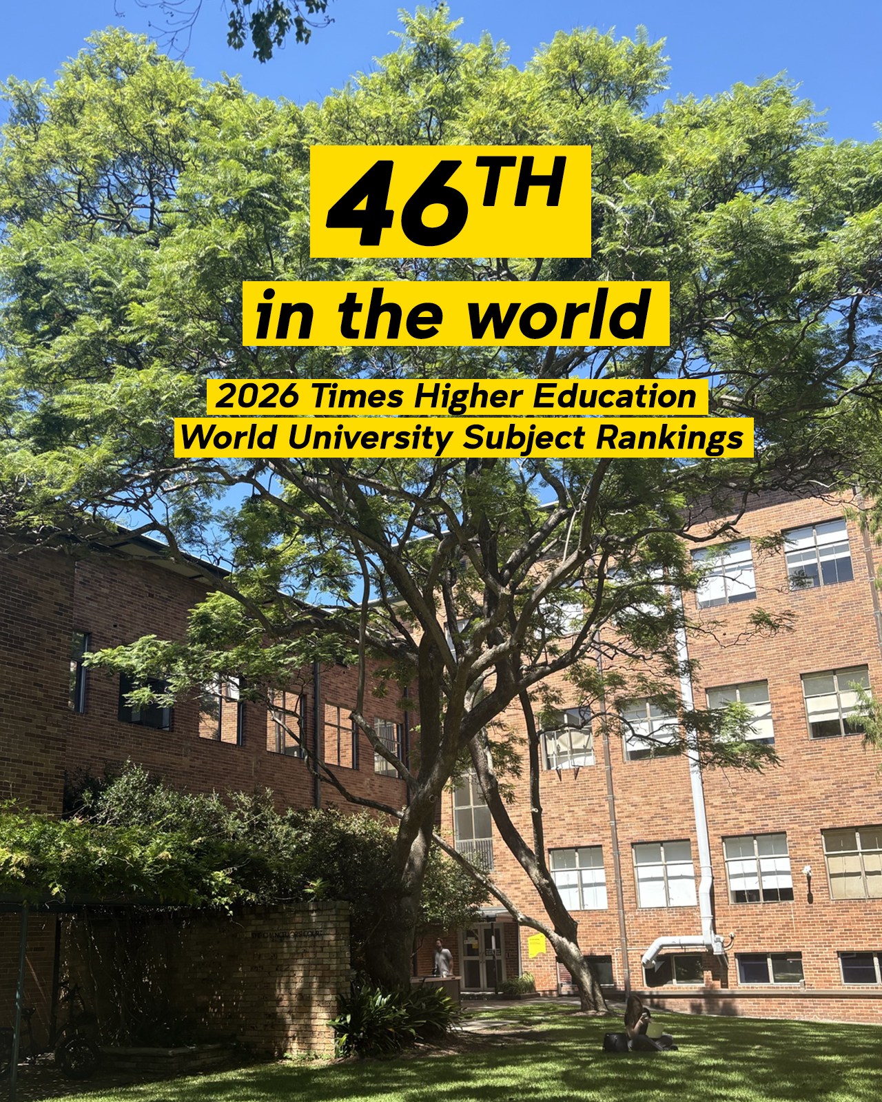 🏆 We're ranked 46th in the world and... - UNSW Engineering | Facebook