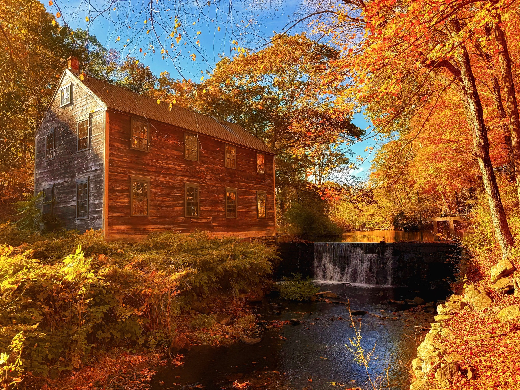 I-95 fall foliage road trip from New Jersey to Massachusetts