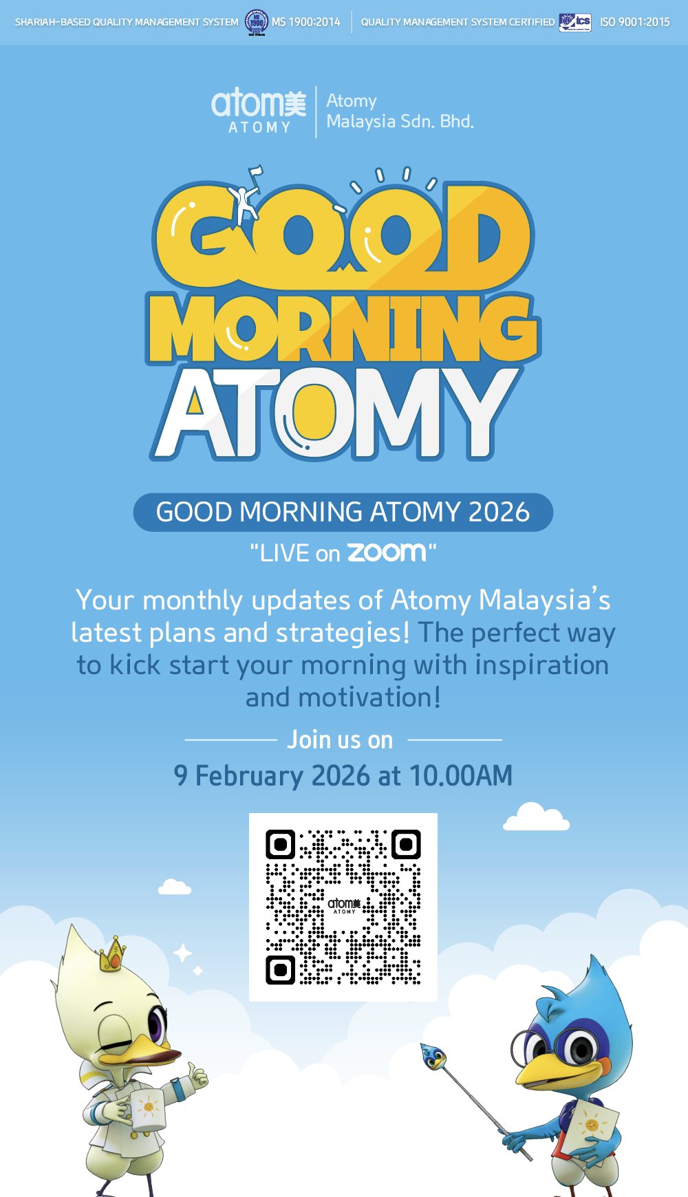 Atomy - GOOD MORNING ATOMY~! ☀️ Stepping into the second month of the ...