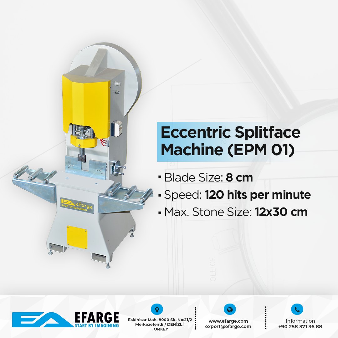 Efarge Machine - ⚙️ Eccentric Splitface Machine (EPM 01)...