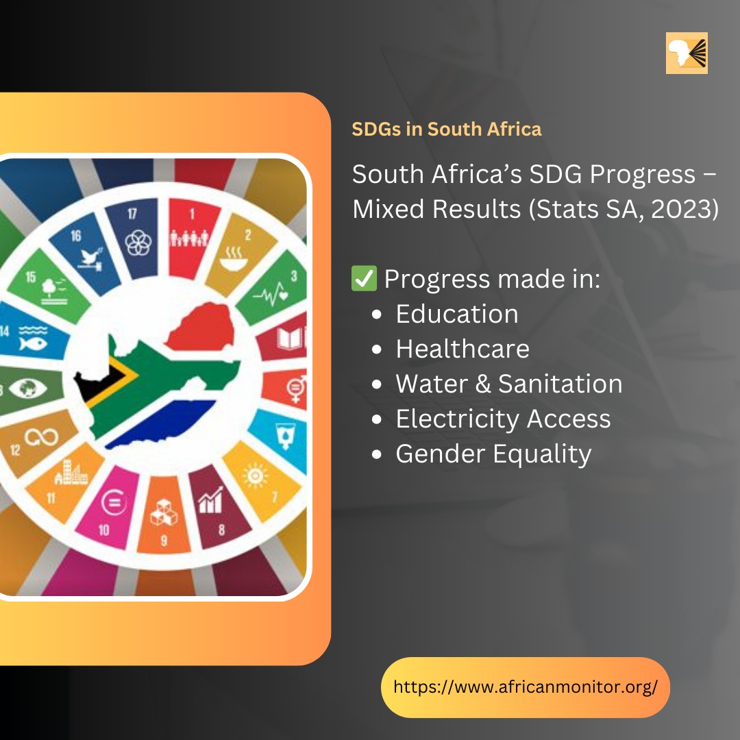 African Monitor - South Africa’s progress on the SDGs is a... | Facebook
