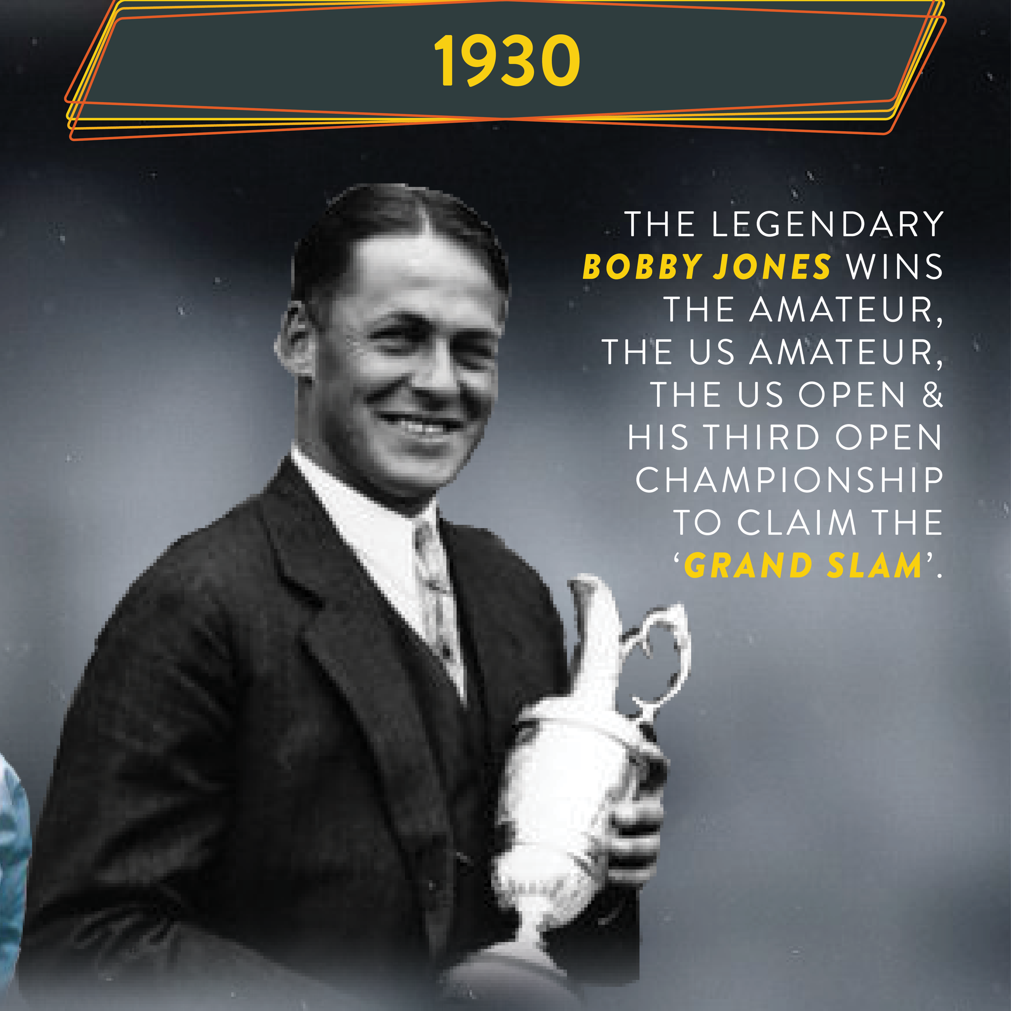1930 and the legendary Bobby Jones... - Rocket Yard Sports