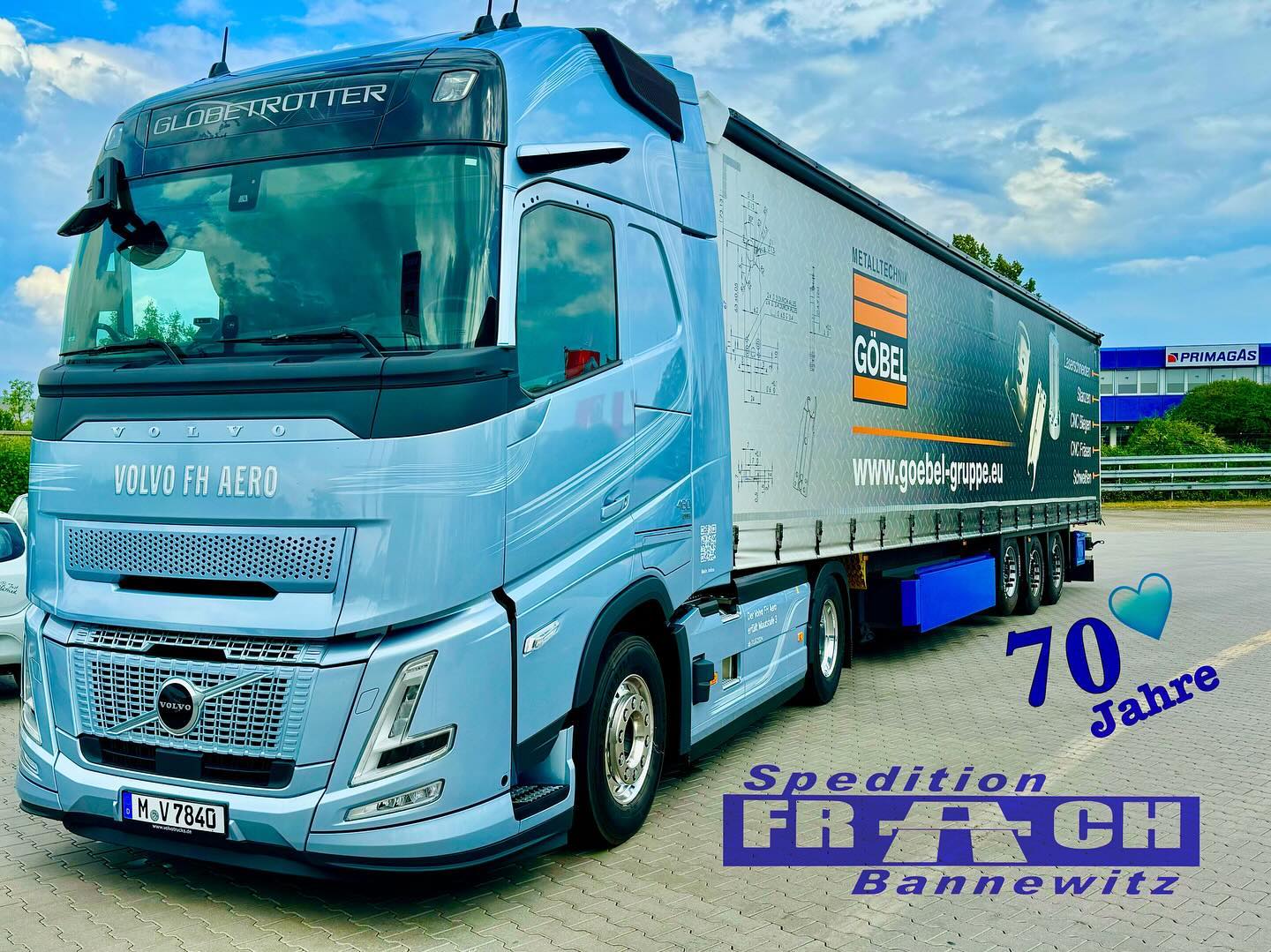 Spedition - Heute wurde uns der neue Volvo FH Aero vorgestellt ...