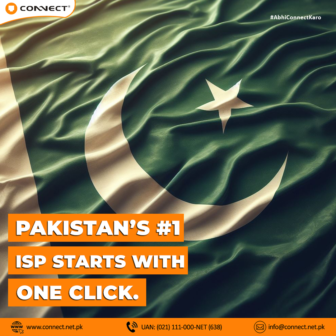 Connect - 🇵🇰 Pakistan’s #1 ISP starts with ONE click. In... | Facebook