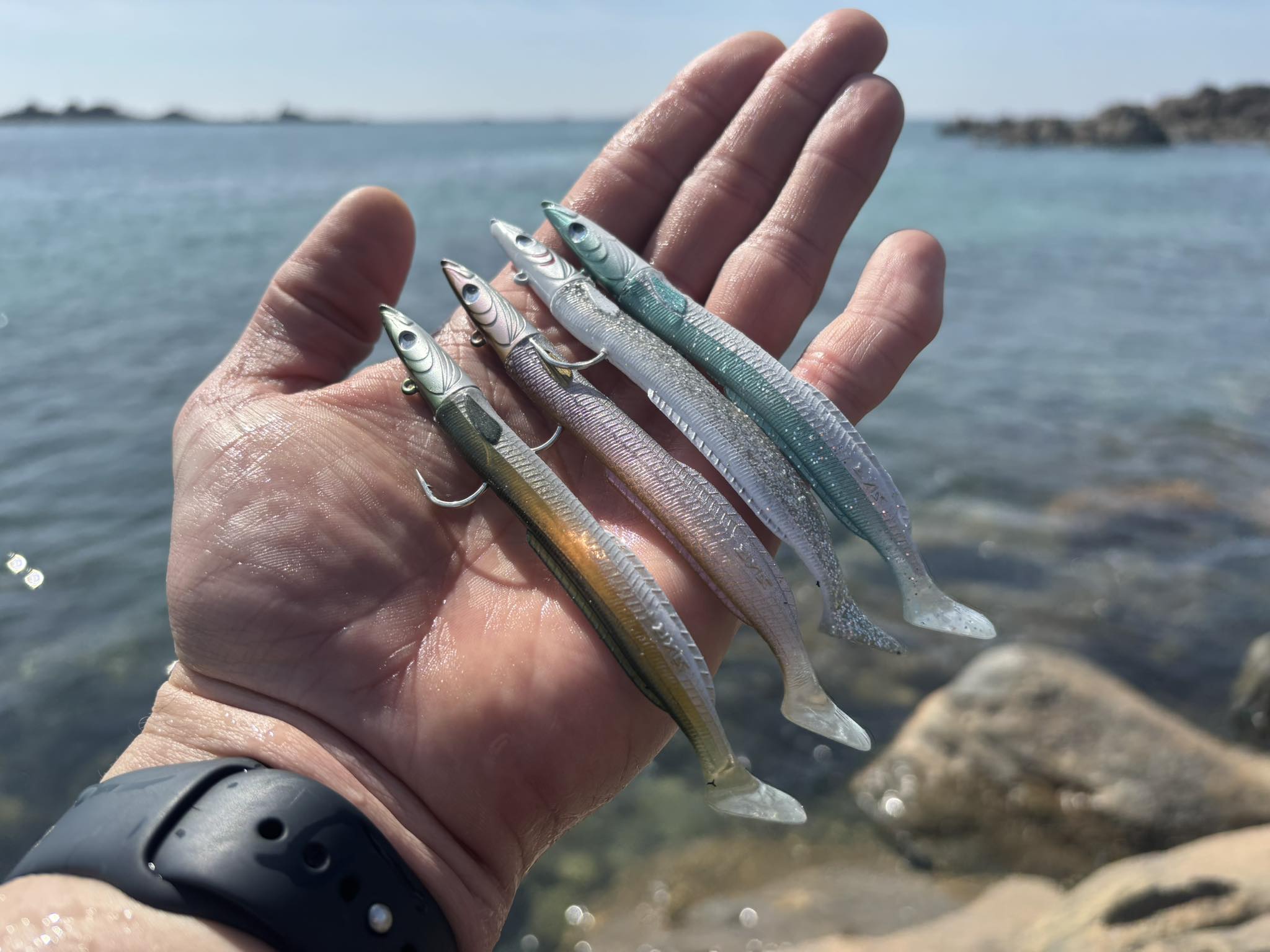 best bass lures for ultra clear water LUNKERHUNT Top Fishing | Realistic Weird Fishing Bait Bass Fishing | Weedless bass Fishing Lures for Freshwater & Saltwater What lures to use for