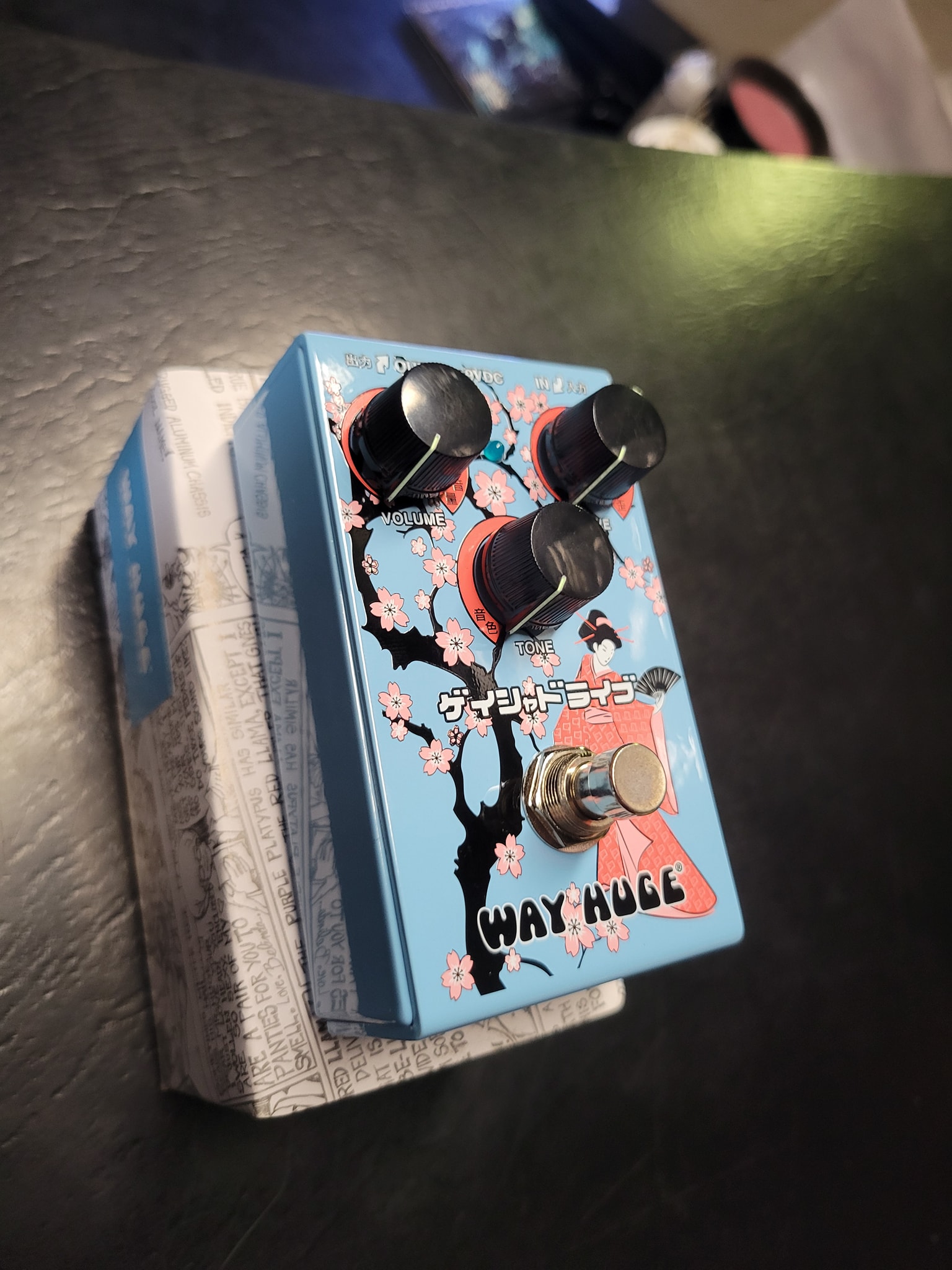 Way Huge Geisha drive pedal reissued in smaller format