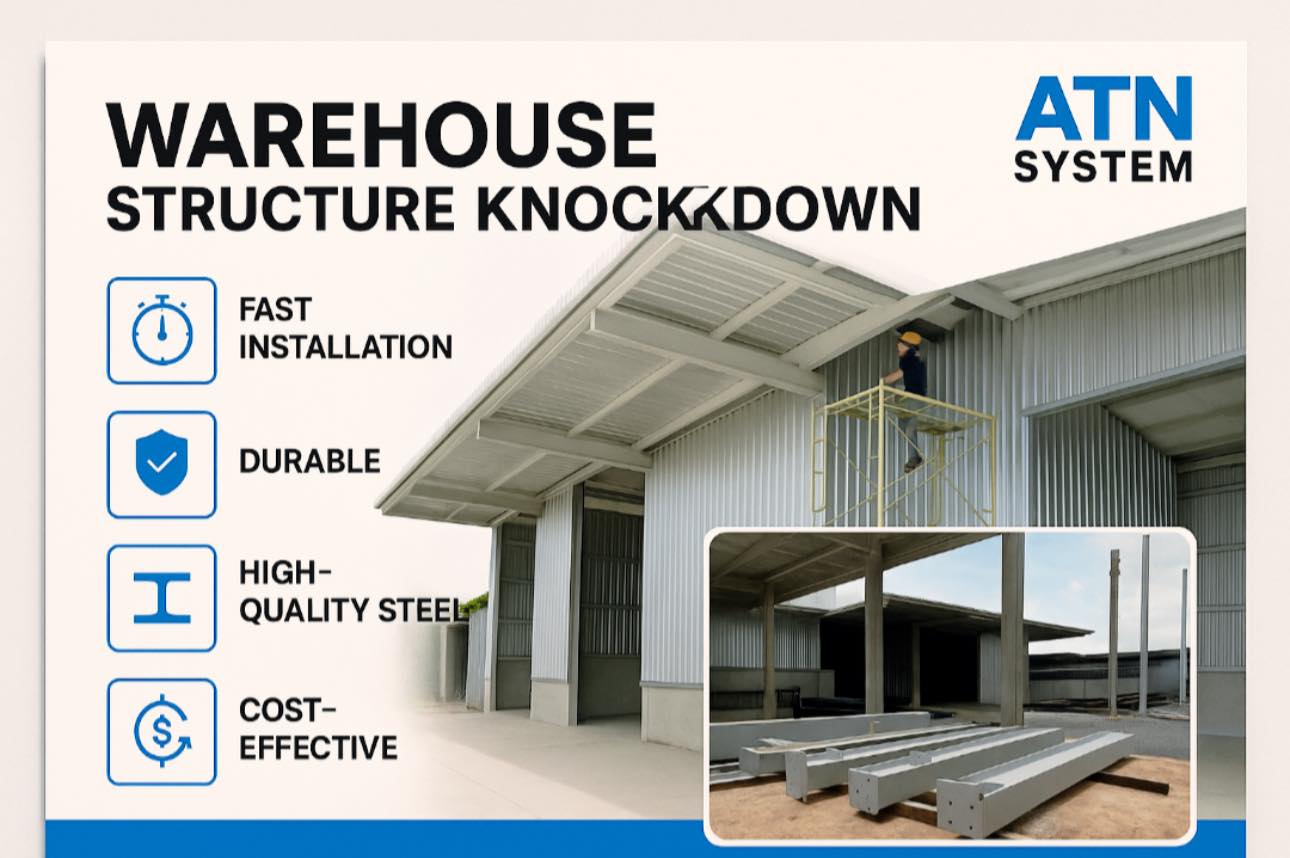 ชั้นลอยน็อคดาวน์ - โกดังแวร์เฮ้าส์ระบบน็อคดาวน์ by ATN SYSTEM ขยาย ...
