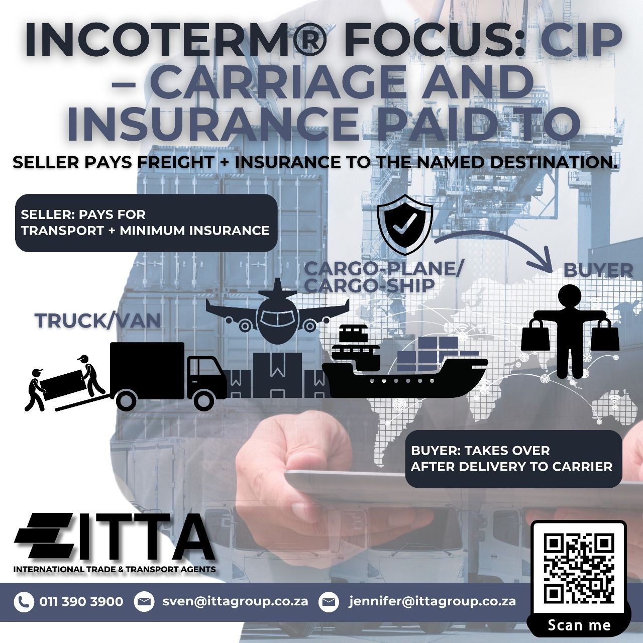 International - 📦 ️ INCOTERM® SPOTLIGHT: CIP – Carriage and Insurance ...