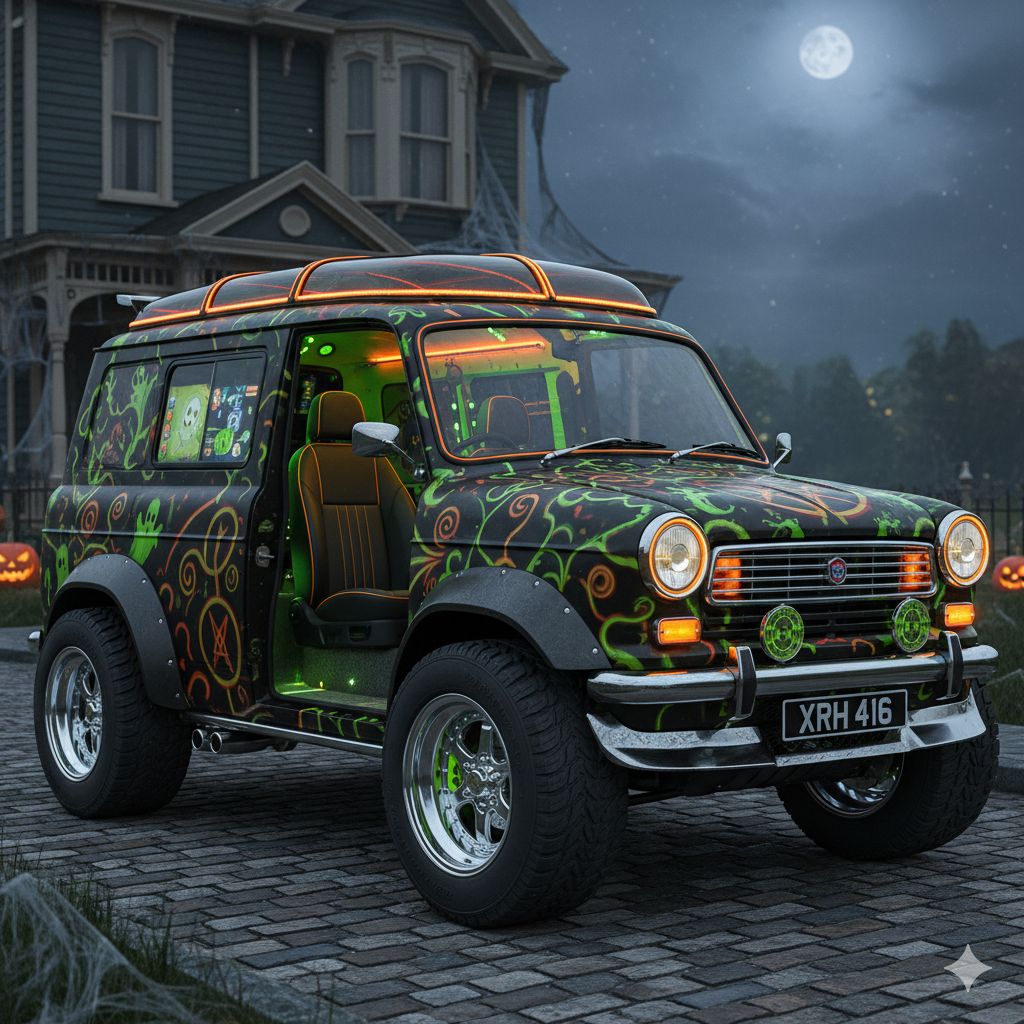 AI automotive art | Reliant Revolt GT V6 2.8 Turbocharged 