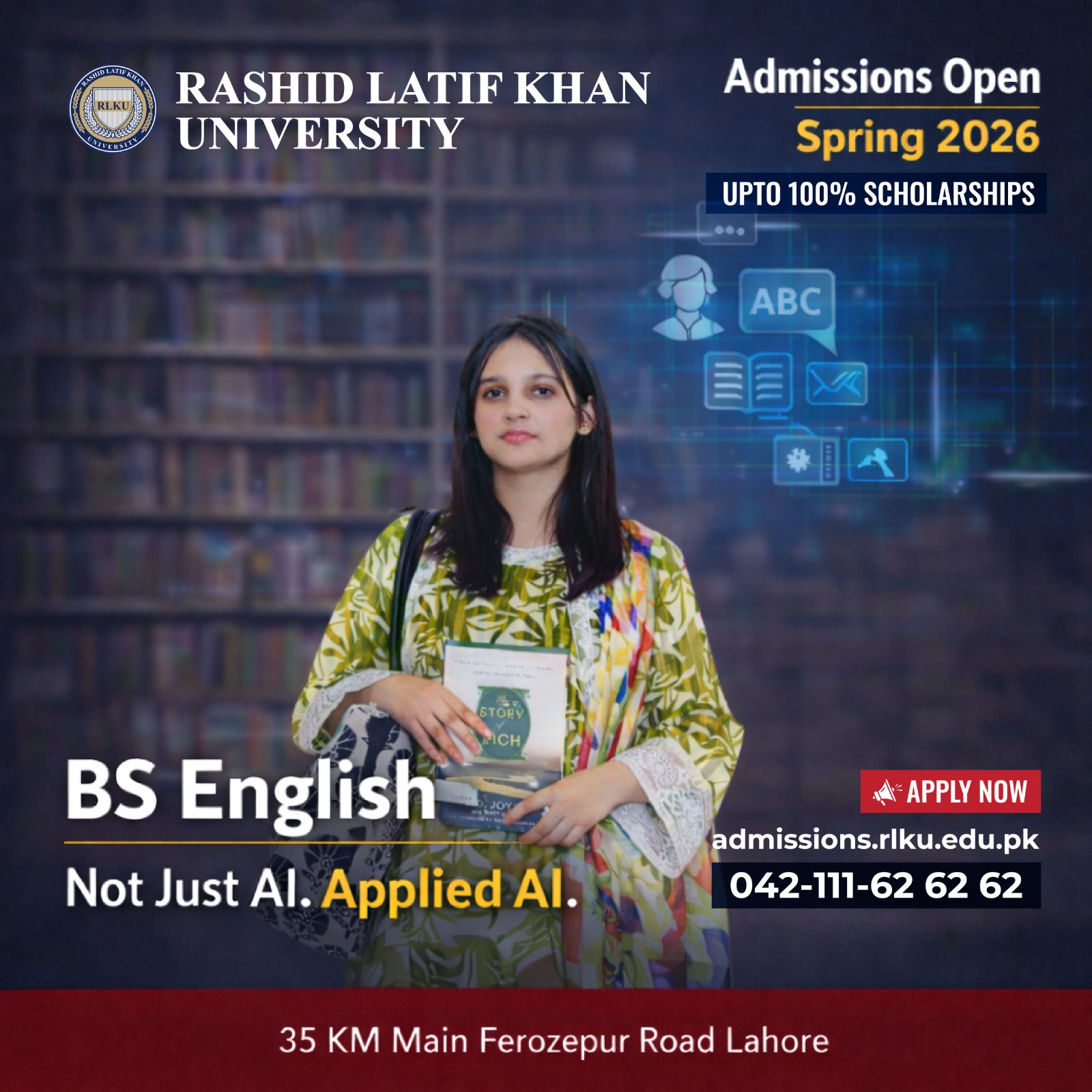 Rashid - BS English Admissions Open – Spring 2026 🎓 Start your journey ...