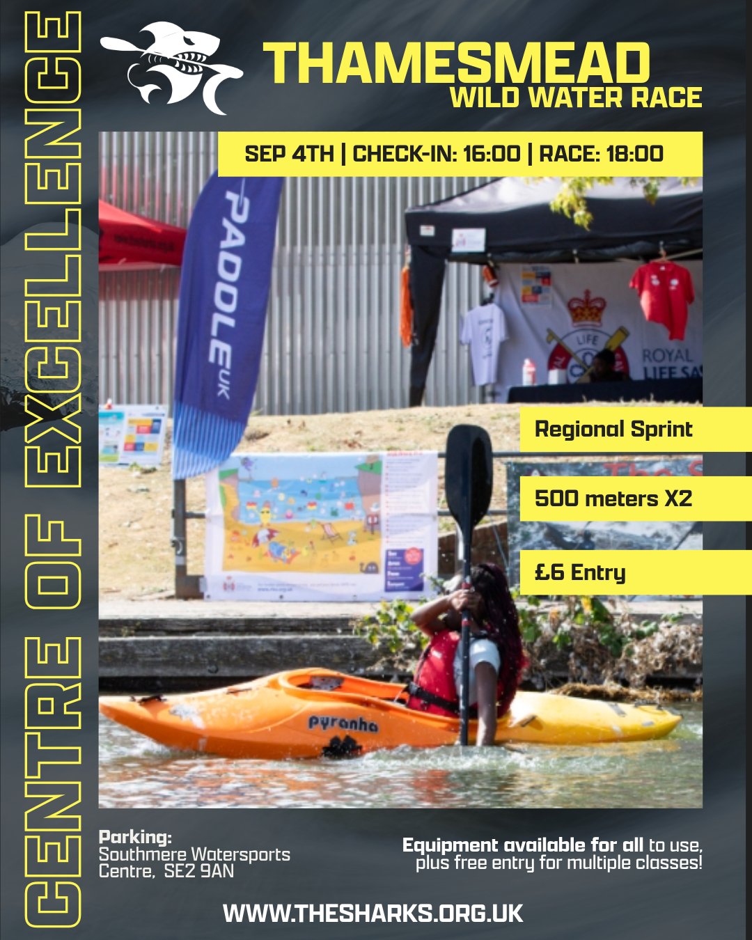 The Sharks - 🌊 Thamesmead Wild Water Race 2025 🦈 📅... | Facebook