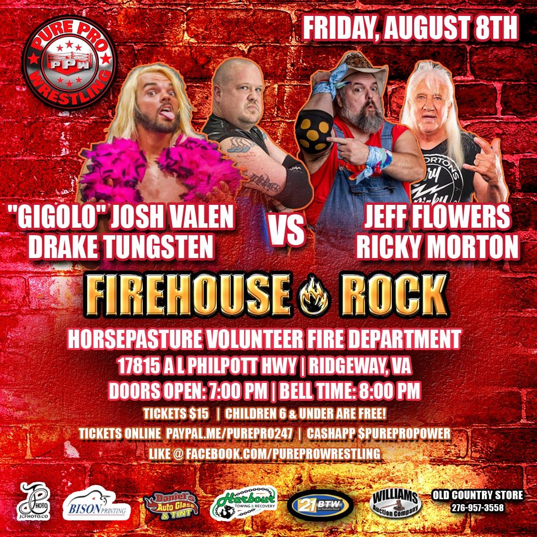 Pure - ***THIS FRIDAY NIGHT*** ***AUGUST 8th 2025*** WWE HOF and NWA ...