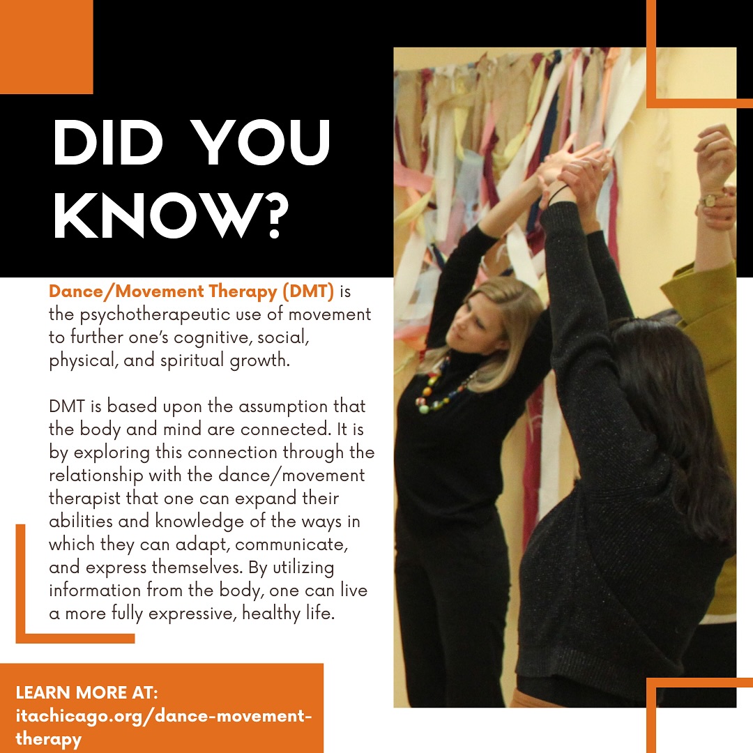 Institute - Did you know? Dance/Movement Therapy (DMT) taps into the ...