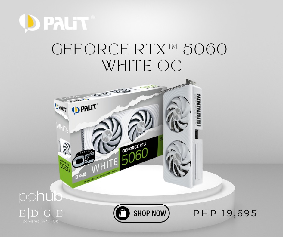 We're pleased to introduce our upcoming Palit GeForce RTX 50 WHITE