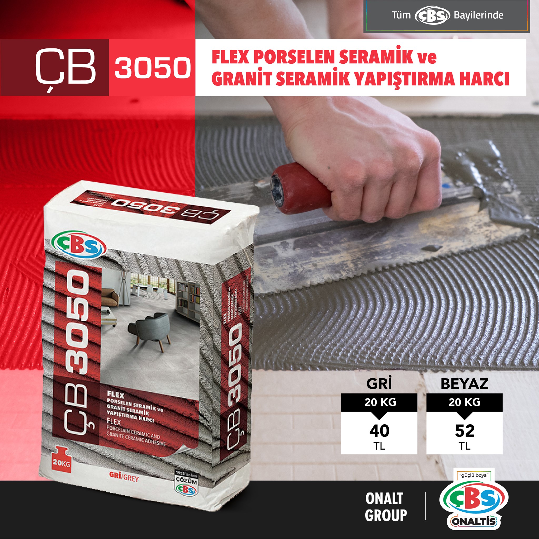 ÇB 3050 FLEX... - CBS BOYA - Paint & Building Materials