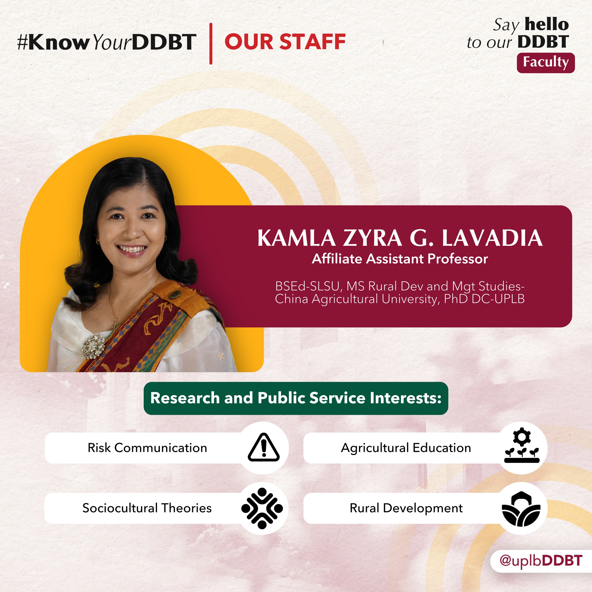 UPLB Department of Development Broadcasting and Telecommunication added ...