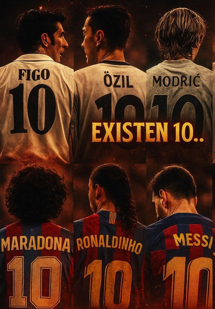 One iconic number. Two legendary clubs. 🔵🔴⚪ Real Madrid and