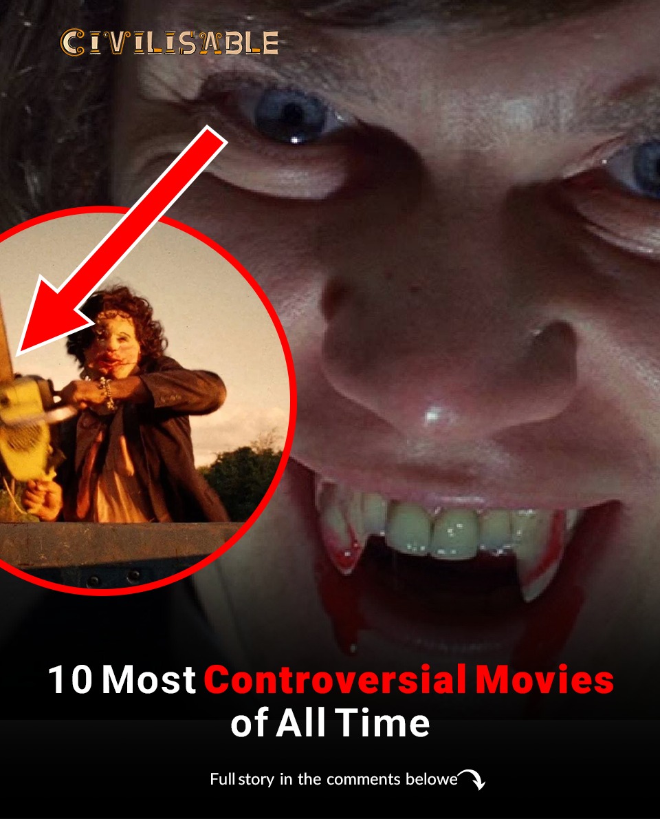 Art - 10 Most Controversial Movies of All Time 👇 | Facebook