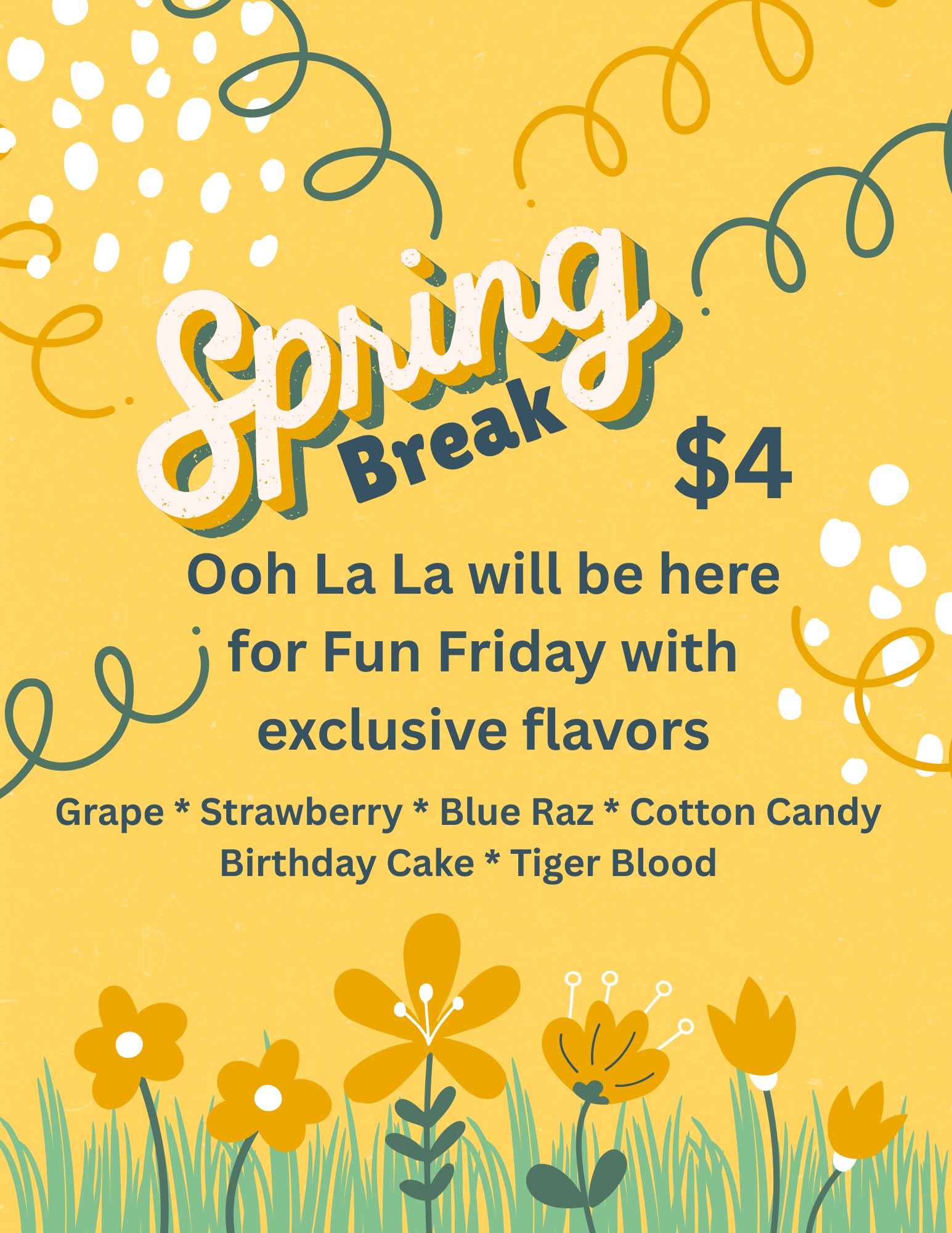 EA - We're adding something special to celebrate Spring Break! Ooh La ...