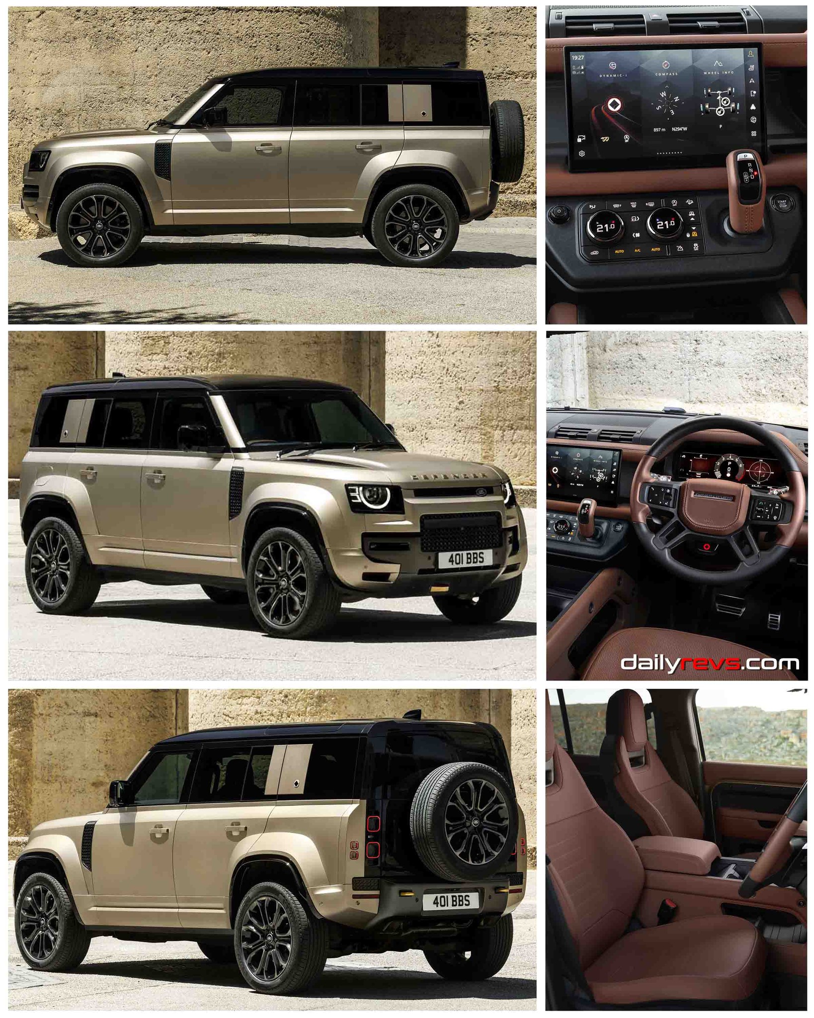 Daily Revs - 2025 Land Rover Defender Octa Petra Copper